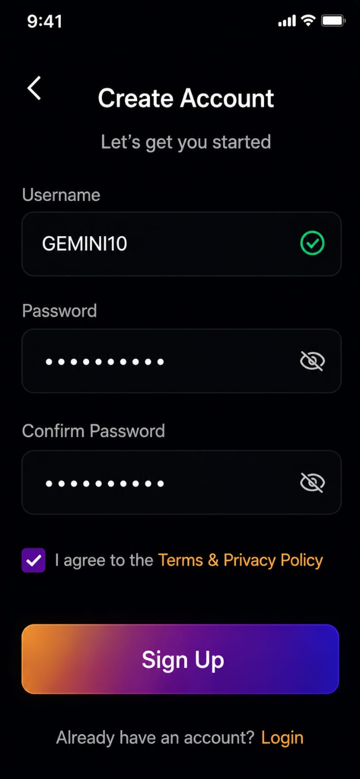 UI Screen 2