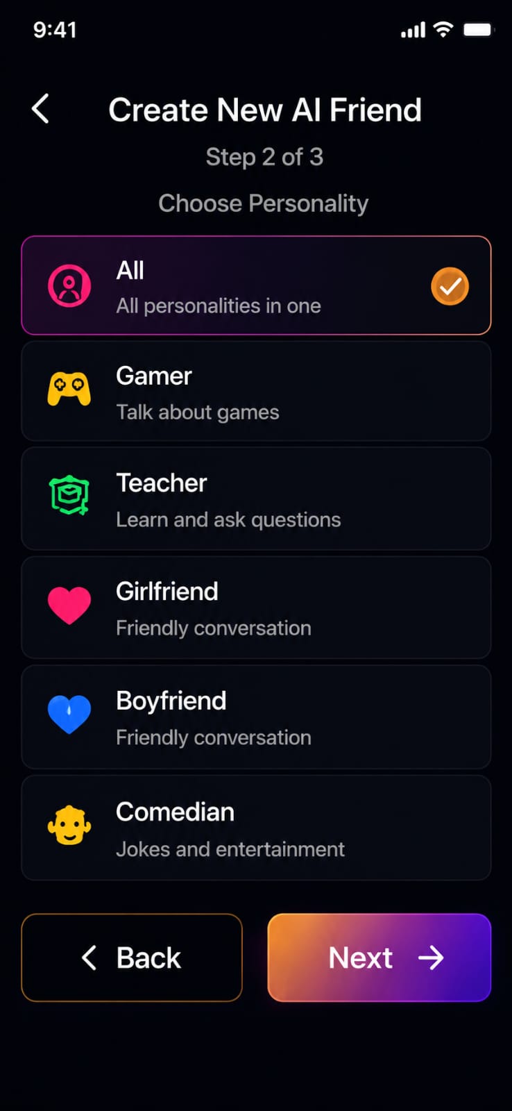 UI Screen 9